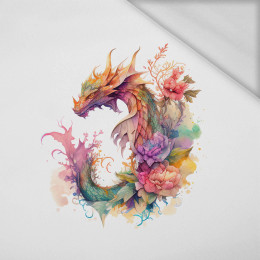 WATERCOLOR DRAGON WZ. 2 - PANEL (60cm x 50cm) - Thermo lycra