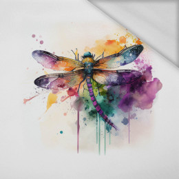WATERCOLOR DRAGONFLY - PANEL (75cm x 80cm) - Thermo lycra