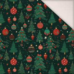 CHRISTMAS TREE WZ. 3 - PERKAL tkanina bawełniana