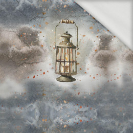 LAMPION (MAGIC) - panel (60cm x 50cm) dzianina pętelkowa 