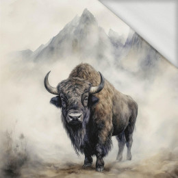 BISON - panel (60cm x 50cm) dzianina pętelkowa