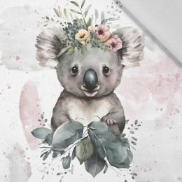 BABY KOALA - panel (75cm x 80cm) tkanina bawełniana