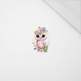 BABY OWL - PANEL (60cm x 50cm) SINGLE JERSEY