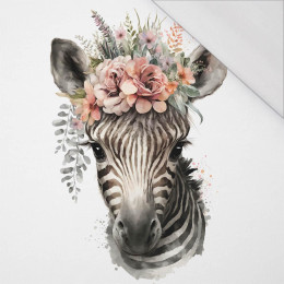 BABY ZEBRA - panel (60cm x 50cm) SINGLE JERSEY