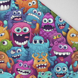 CRAZY MONSTERS WZ. 3 - Tkanina bambusowa 170g