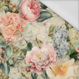VINTAGE FLOWERS WZ. 14 - tkanina wiskozowa