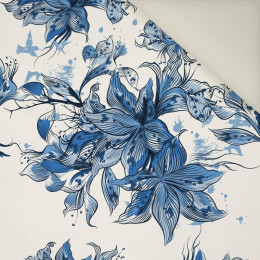 KWIAT WANILII (CLASSIC BLUE)- Welur tapicerski