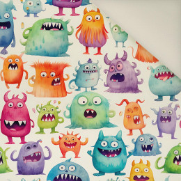 FUNNY MONSTERS WZ. 1- Welur tapicerski