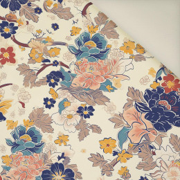 MIX FLOWERS- Welur tapicerski
