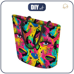 TORBA SHOPPER - EYES WZ.4 - zestaw do uszycia