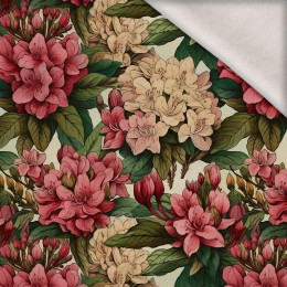FLOWERS WZ.43 - dzianina drapana z elastanem ITY