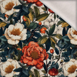 FLOWERS WZ.47 - dzianina drapana z elastanem ITY