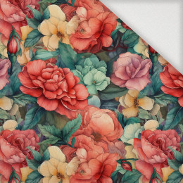 FLOWERS WZ.50 - Tkanina na obrusy