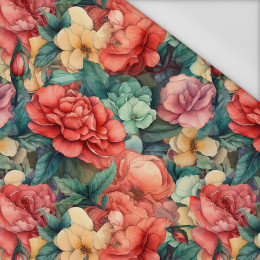 FLOWERS WZ.50 - tkanina wodoodporna