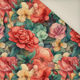 FLOWERS WZ.50- Welur tapicerski