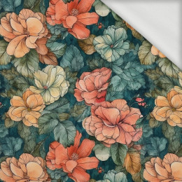 FLOWERS WZ.53 - dresówka pętelkowa