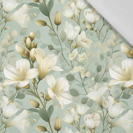FLOWERS WZ.57 - tkanina wiskozowa