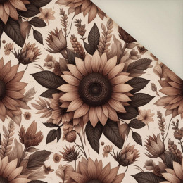 FLOWERS WZ.7/ Mocha Mousse - Welur tapicerski