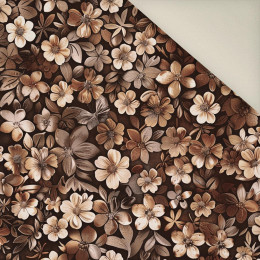 FLOWERS WZ.8/ Mocha Mousse - Welur tapicerski