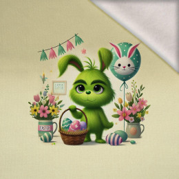 FUNNY EASTER WZ. 3 - panel (60cm x 50cm) dzianina drapana z elastanem ITY