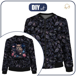 BOMBERKA DAMSKA (KAMA) - GOTHIC OWL - zestaw do uszycia