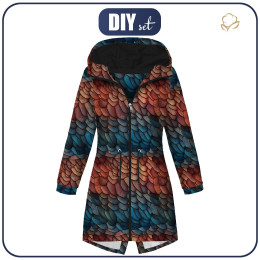 PARKA DAMSKA (ANNA) - LEATHER PATTERN WZ.10 - zestaw do uszycia