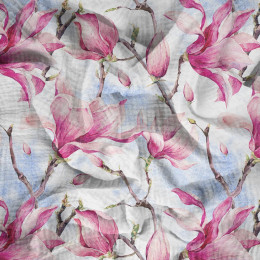 MAGNOLIE (PINK) - Muślin bawełniany