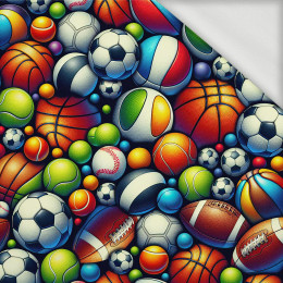 NEON BALLS WZ.1 - lekka dzianina drapana