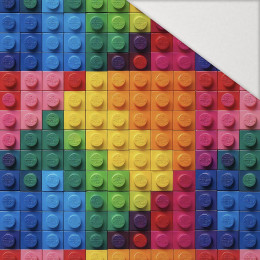 NEON BLOCKS WZ.1 - Hydrofobowa dzianina drapana 