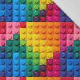 NEON BLOCKS WZ.1 - tkanina bawełniana