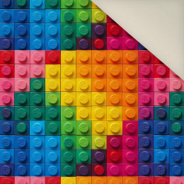 NEON BLOCKS WZ.1- Welur tapicerski