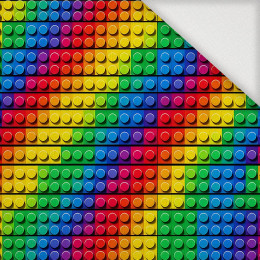 NEON BLOCKS WZ.2 - Tkanina na obrusy