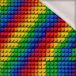 NEON BLOCKS WZ.2 - dzianina drapana z elastanem ITY