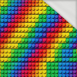 NEON BLOCKS WZ.2 - lekka dzianina drapana