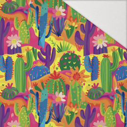 NEON CACTUS WZ.1 - Hydrofobowa dzianina drapana 