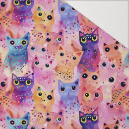 NEON CATS WZ.1 - Hydrofobowa dzianina drapana 