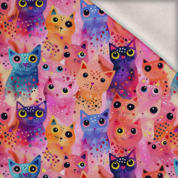NEON CATS WZ.1 - dzianina drapana z elastanem ITY