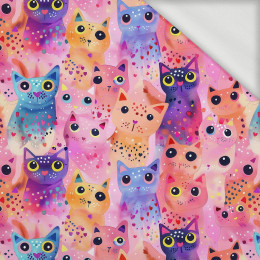 NEON CATS WZ.1 - lekka dzianina drapana