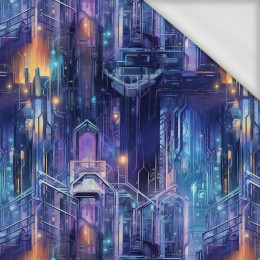 NEON CITY WZ.1 - lekka dzianina drapana