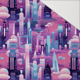 NEON CITY WZ.2 - Hydrofobowa dzianina drapana 