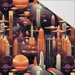 NEON CITY WZ.3 - Hydrofobowa dzianina drapana 