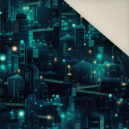NEON CITY WZ.4- Welur tapicerski