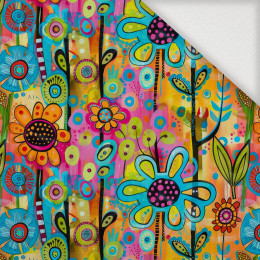 NEON FLOWERS WZ.1 - Tkanina na obrusy