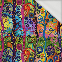 NEON FLOWERS WZ.2 - dresówka pętelkowa