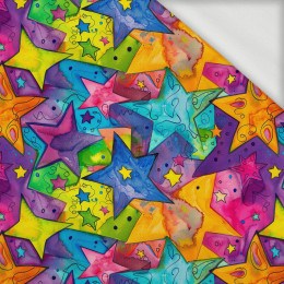 NEON STARS WZ.1 - lekka dzianina drapana