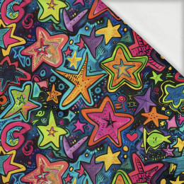 NEON STARS WZ.2 - lekka dzianina drapana