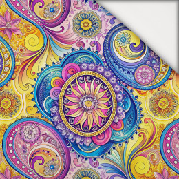PAISLEY wz.21 - lekka dzianina drapana