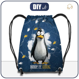 WORKOPLECAK - PENGUIN DASH - zestaw do uszycia