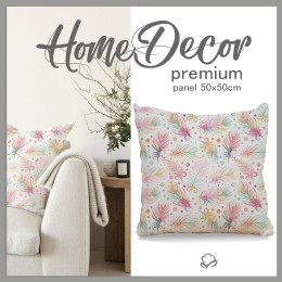 PANEL PODUSZKOWY - Tęczowe piórka - HOME DECOR PREMIUM