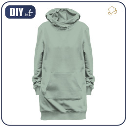 ZESTAW DIY - Bluza kangurka (LUXA) - PISTACJOWY/P-04 